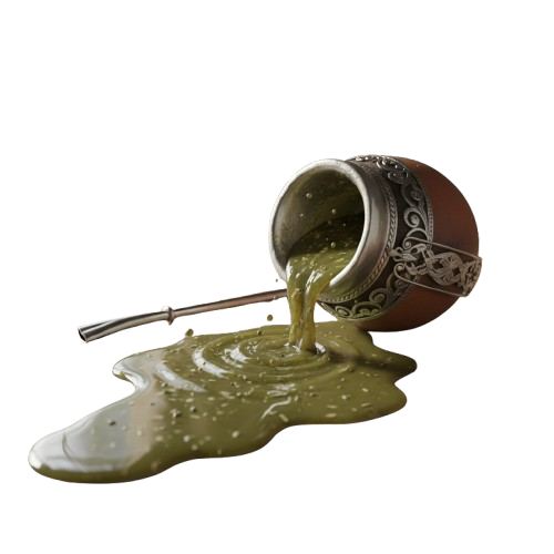 Mate derramado